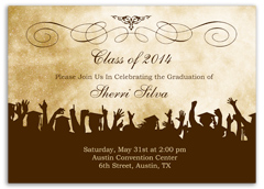 Online Party Invitations on Online Printable Graduation Party Invitation
